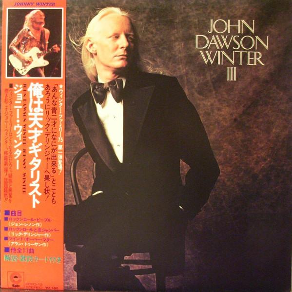 

LP Record JOHNNY WINTER - John Dawson Winter III ECPO13 EPIC 1974 Japan Rock Used