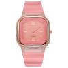 Women Watch Candy Colors Silicone Square Quartz Simple Sports Digital Watch Female Men's Fashion Watch Unisex Casual Wristwatch