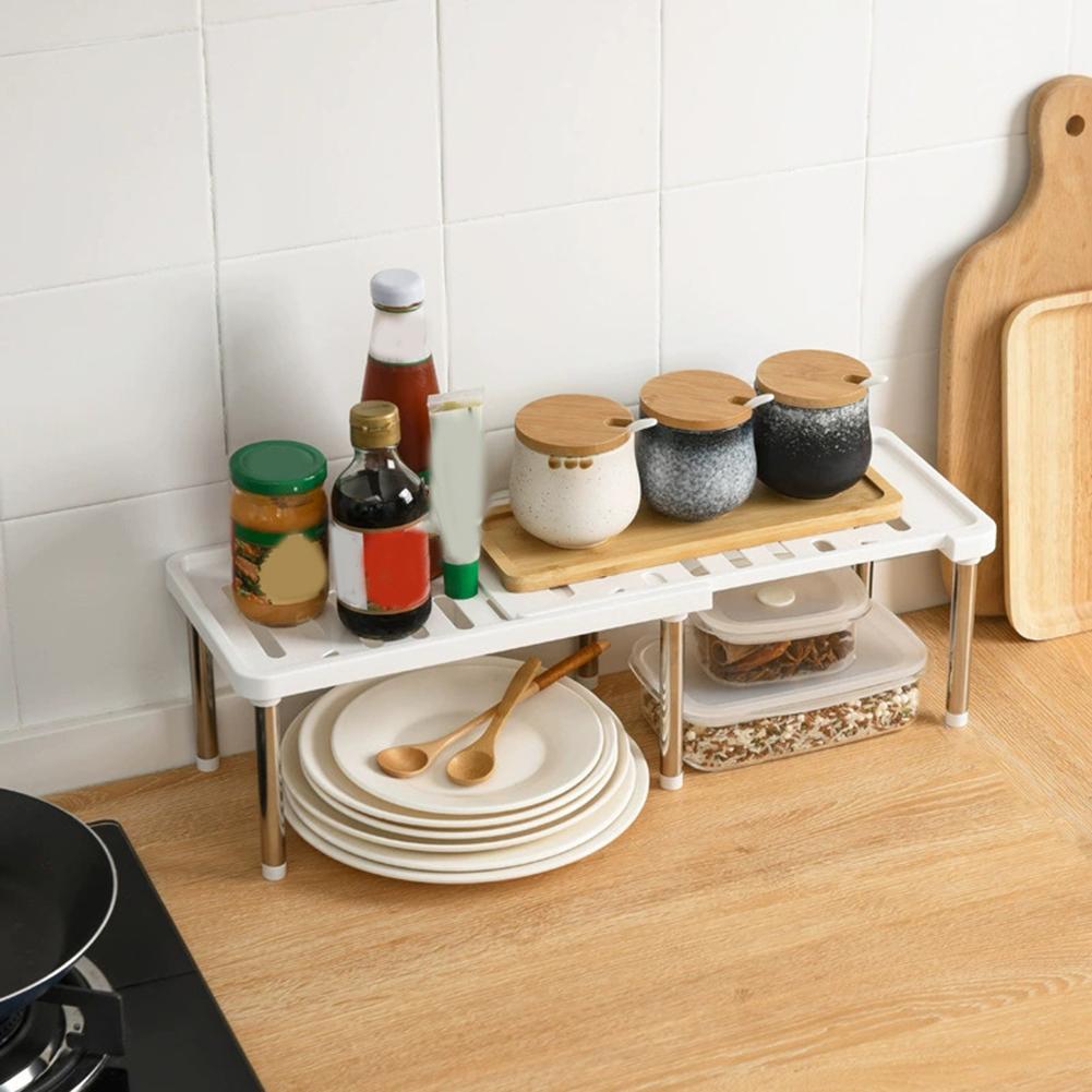 Multifunction Organizer Retractable Shelf Clutter-free Space