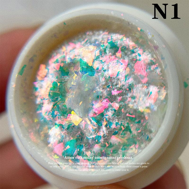 

1 коробка наклеек с узором Aurora Yunjin для нейл-арта, элегантное очарование, украшение для маникюра, аксессуар для макияжа ногтей as the picture