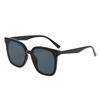 GM Sunglasses for Women Summer HE Large Frame Fashion Sun Protection Sunglasses for Women UV Protection Big Brand Glasses with Glasses Case and Cloth