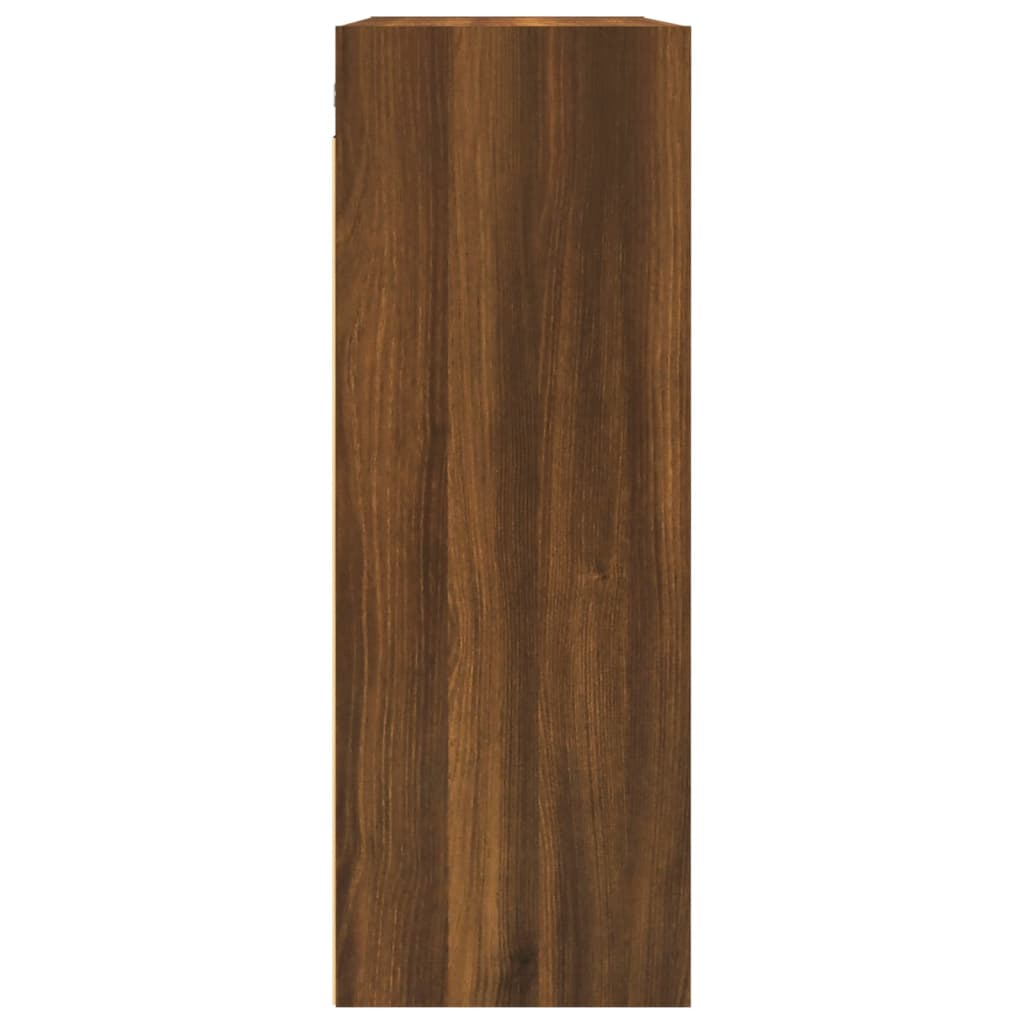 Vidaxl Wall Cabinet, Brown Oak, 69.5X32.5X90 Cm