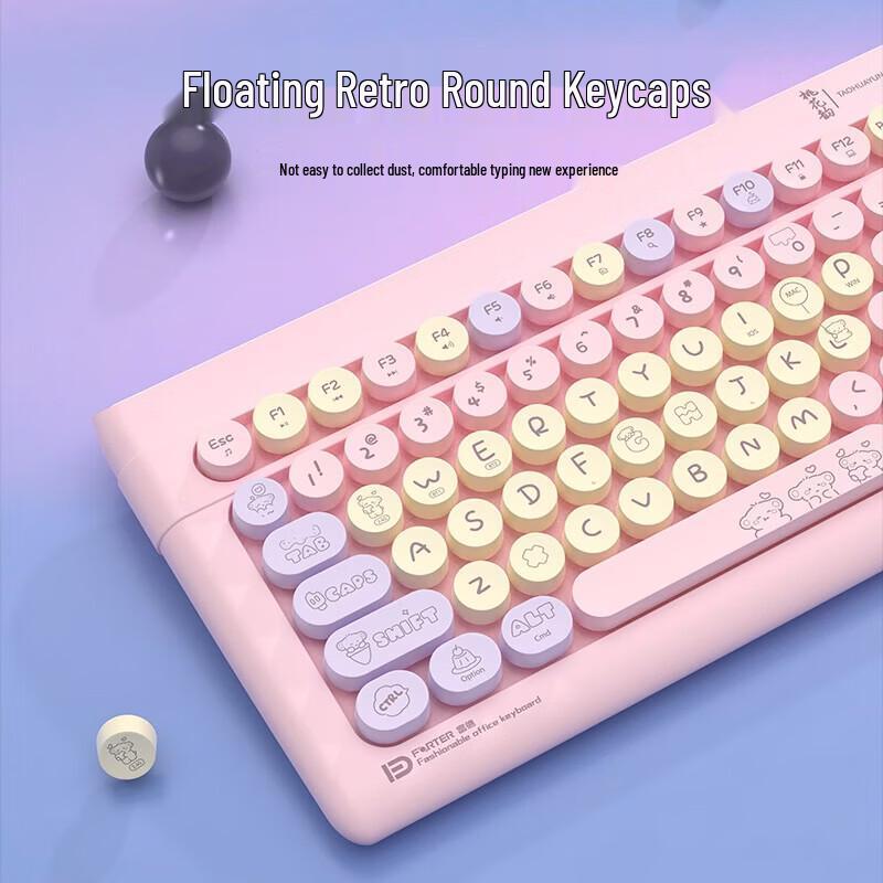 Fude K8880T Multi-Device Wireless Dual-Mode Keyboard