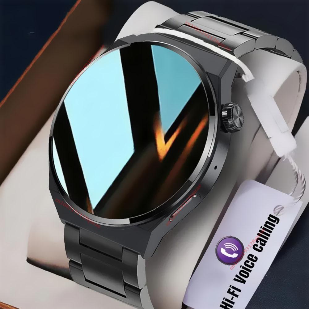 Watch 5 Pro GPS Tracking 1.52'' Smartwatch for Men 360*360 Screen NFC BT Calls Waterproof Health Monitor Men's Watch