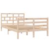 VidaXL Cadre de lit Bois de pin massif 120x200 cm 3101278
