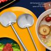 Soup Ladle, Wok Spatula,The Longer Handle Shovel Spoon Rustproof, Heat Resistance, Integral Forming Durable Stainless