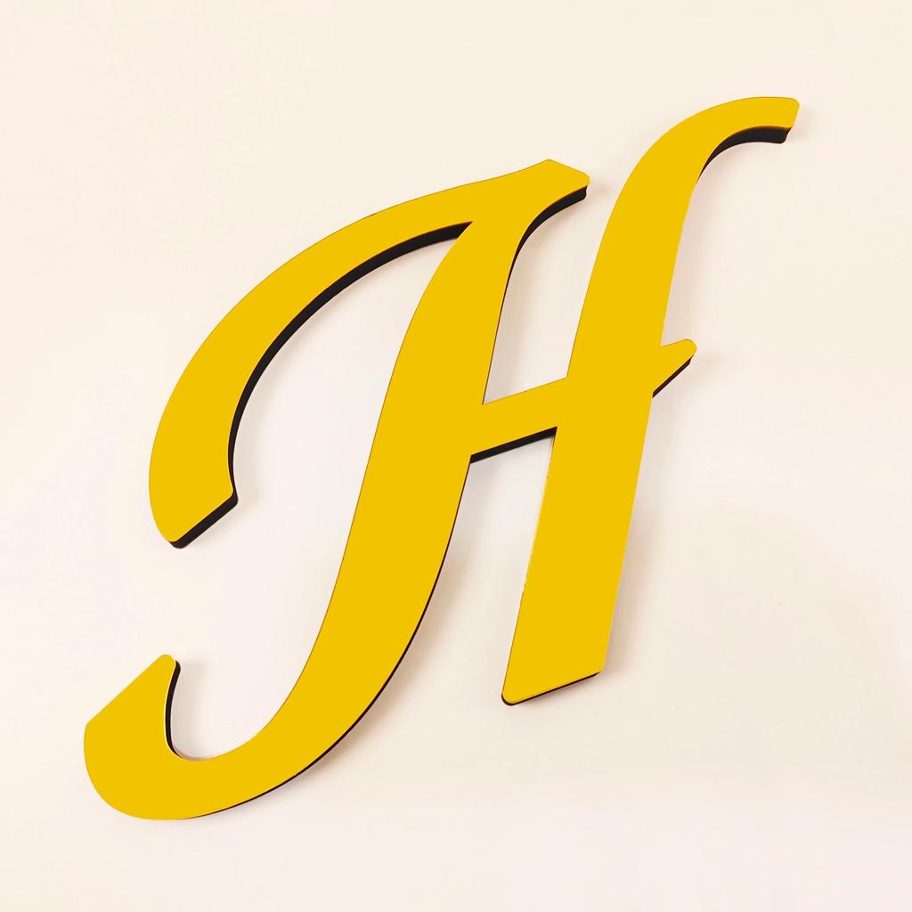 English Letters Acrylic Mirror Surface Wall Sticker 3D Alphabet Poster Bedroom Festival Party Decoration DIY Art Mural