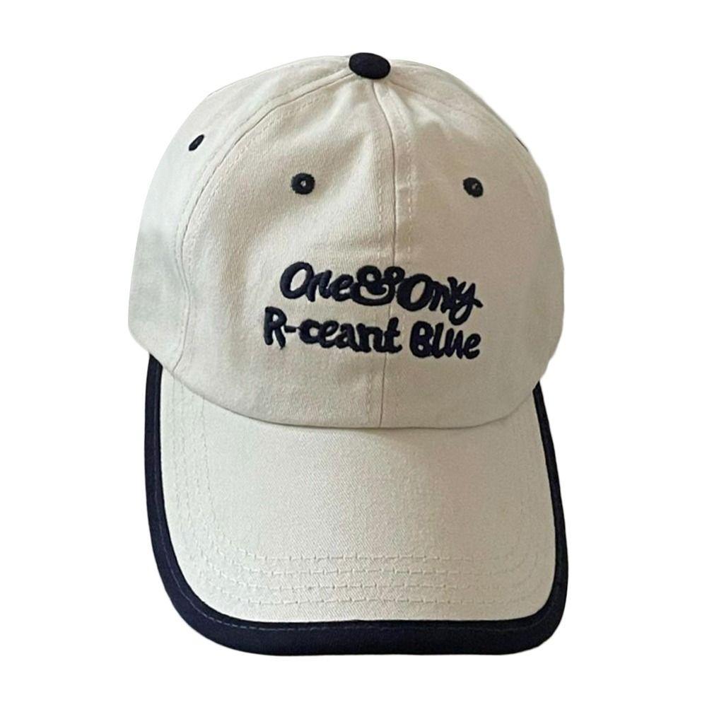 

Adjustable Baseball Cap Breathable Peaked Hat Casual Snapback Hat for Men Women бежевый