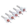 5pcs 8mm Round Shank Adjustable Countersink Bit Carbide Tipped Drill Bit  For Metalworking