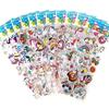6/12/24pcs 3D Bubble Stickers Cartoon Cute Unicorn Design Children Sticker Toys for Kids Birthday Christmas New Year Gifts TMZ