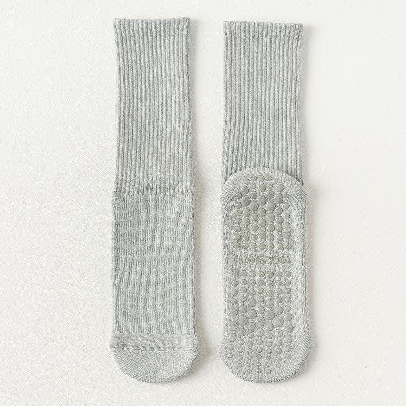 Women's Winter Thickened Towel Pilates Yoga Boneless Silicone Non Slip Tall Cotton Socks