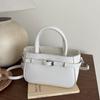 Small Size Small Square Bag PU Leather Shoulder Strap Crossbody Bag Casual Shoulder Bag  For Girls