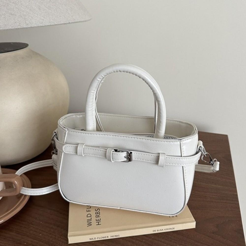 Small Size Small Square Bag PU Leather Shoulder Strap Crossbody Bag Casual Shoulder Bag For Girls