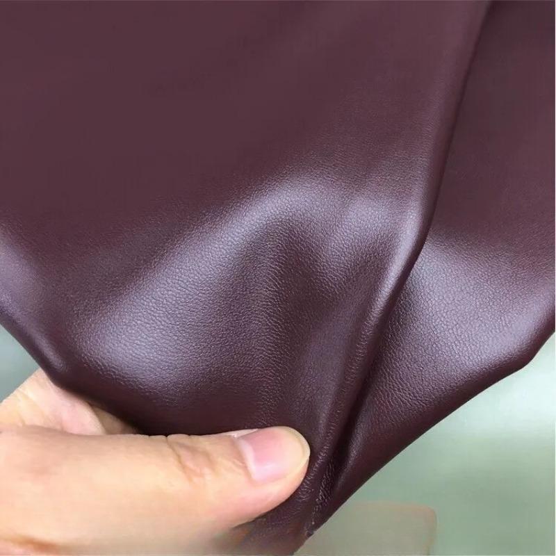 

Soft Imitation Sheep Leather PU Fabric Elastic Waterproof for DIY Sewing Jacket Trousers Skirt Sofas Pillowcase Cloth 137 Wide 100x137cm