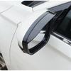 For Nissan Altima -2024 Bright black Rearview Mirror Rain Eyebrow Trim