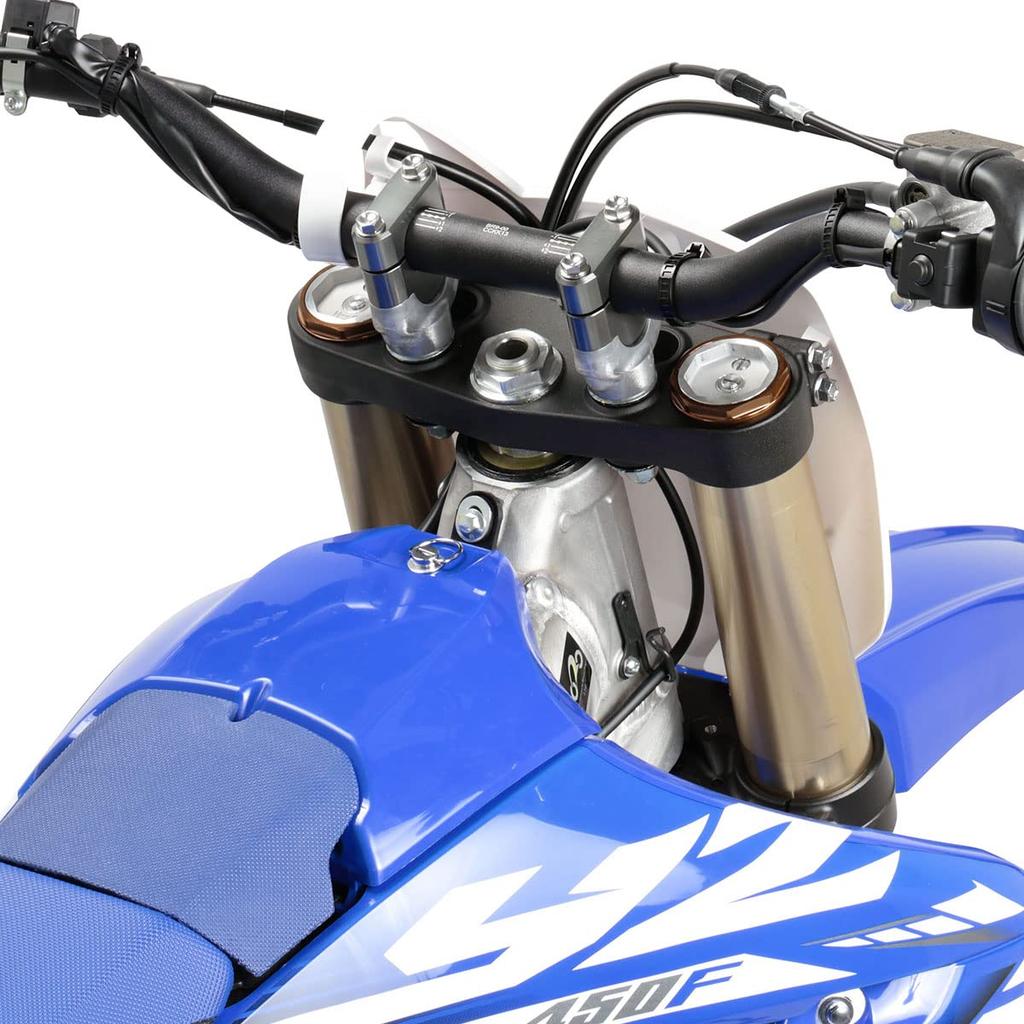 ZETA RACING Bar Rise Kit 19mm Up Titanium Color For