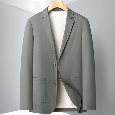 Spring and Autumn New Cotton Men's Suit Korean Version Slim-fit Youth Trend Casual Convenience Jacket