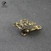 Large Solid Copper Lucky Money Toad Tea Ceremony Small Ornaments Tea Pet Antique Animal Figures Miniatures Desk Decoration Craft