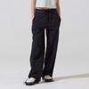 ADAUL Tab-To-Pocket String Wide Pants - Black