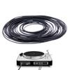 10 Pcs Drive Flat Belts Rubber DVD Cassette Tape Recorder Turntable Strap Belt Cassette Tape Replacement Accessories 1mm