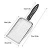Heavy Duty Stainless Steel Chicken Manures Shovel for Easy Cleaning of Poultry Coops with Ergonomic Handle
