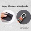 Luxury Leather Key Case Large Capacity Keychain Holder Universal Mini Storage Bag  Home