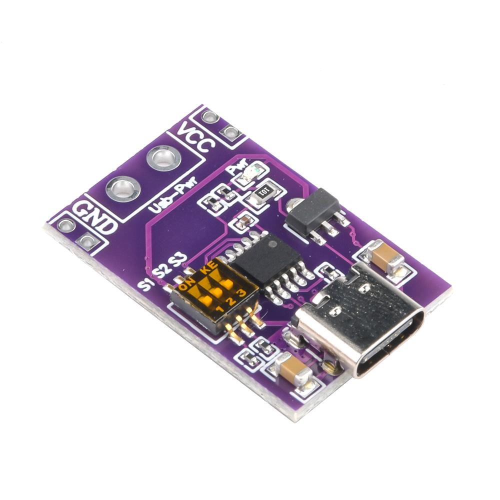 1/5PCS PD/QC/AFC Fast Charging Trigger Module 5V 9V 12V 15V 20V Fixed Voltage Output Module TYPE-C Interface