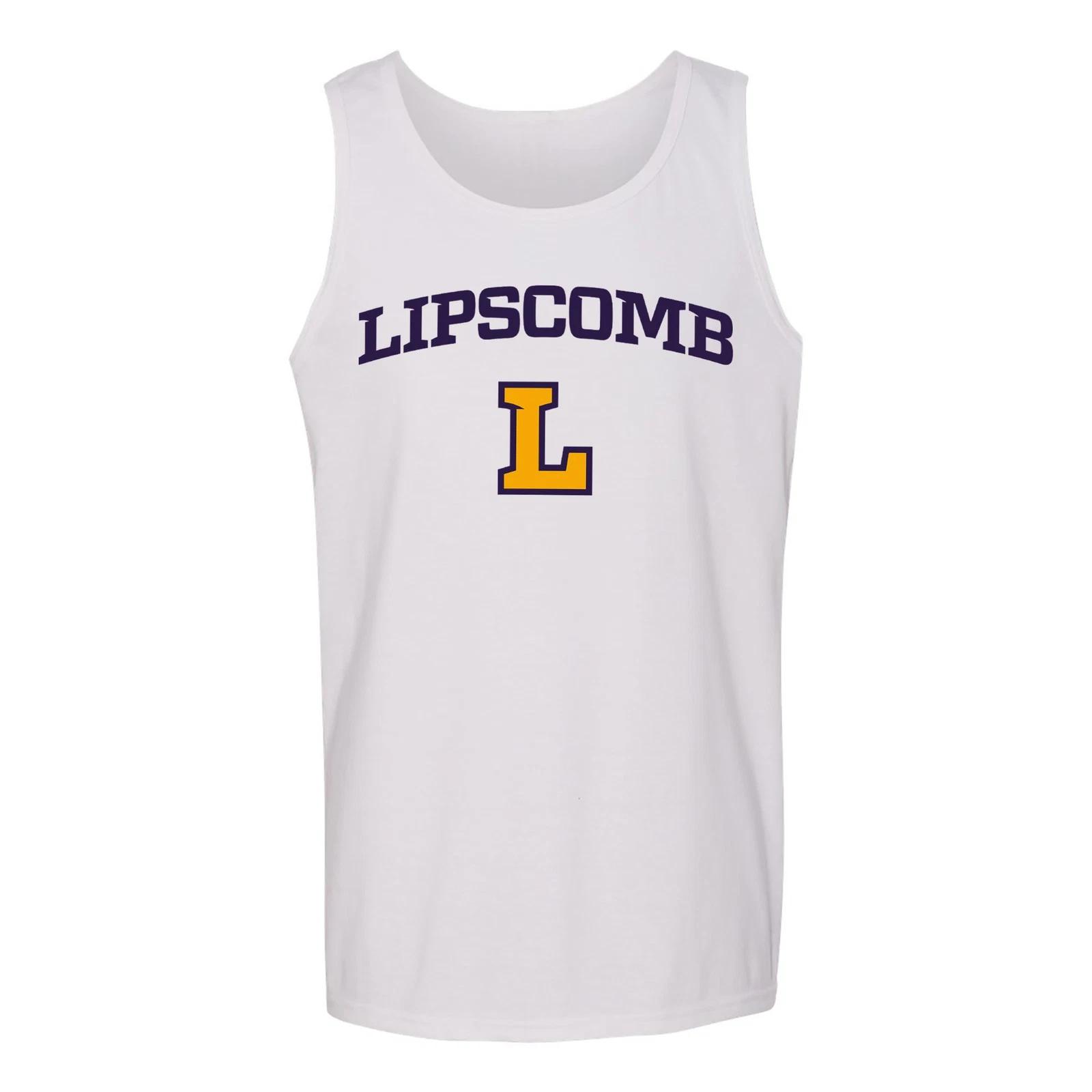 Lipscomb Bisons Arch Logo - NCAA University Tank Top - White 3XL