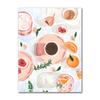 Abstract Wall Art Pool Party Fruit Plate Ladies Free Time Nordic Posters and Prints Oil Painting Living Room Decoration Pictures