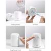 Colorful Cool Mini Humidifier Essential Oil Diffuser Aroma  USB Personal Desktop Humidifier for Car Office Room Bedroom etc 2 Adjustable Mist Modes