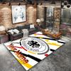Germany Football Crest Custom Name Carpet Rug For Living Room Bedroom Home Sofa Decoration Kids Play Nonslip Floor Mat