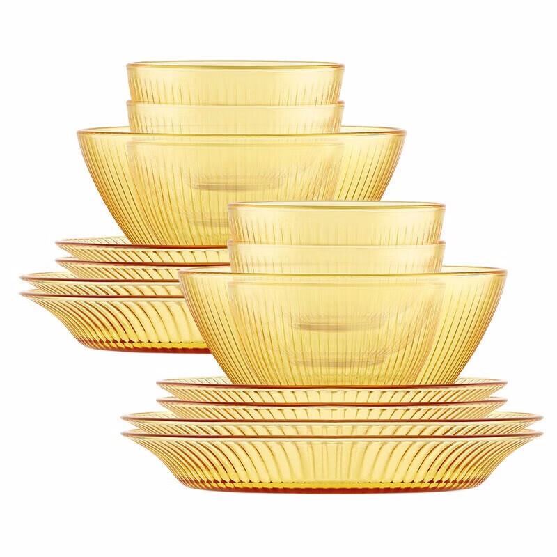 VISIONS Corning EKCO Jingzhi 16-Piece Dinnerware Set