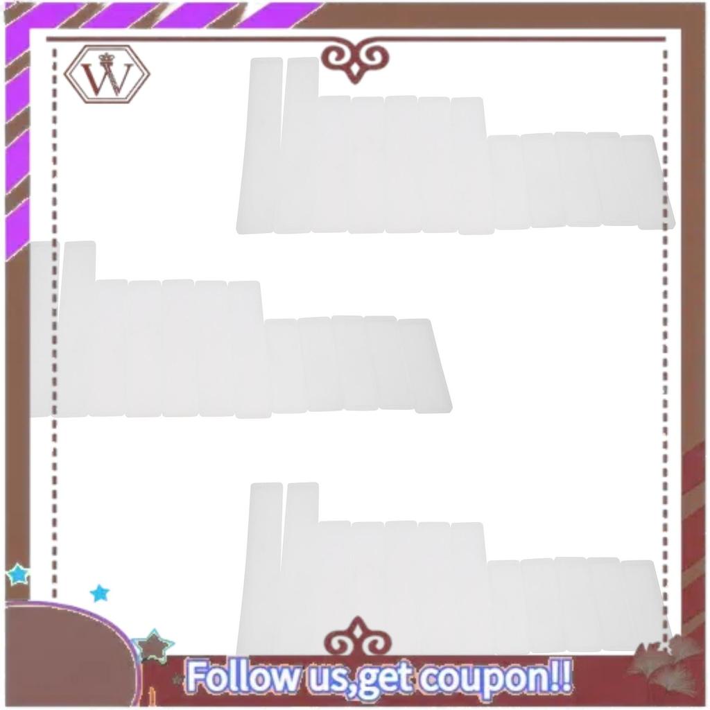 (New)-36 Pcs Rectangle Silicone Bookmark Mold DIY Bookmark Mould Making Epoxy Resin Jewelry