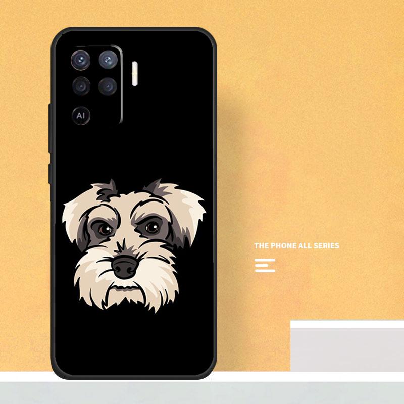 

Cartoon schnauzer dog Case For Oppo A18 A38 A58 A78 A98 A5 Pro A6 A15 A54 A74 A94 A17 A57 A80 A60 A40 A16 A76 A96 OPPO A16
