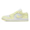 Air Jordan 1 Low Lemonade Women Sneakers White Pure-Platinum Citron-Tint DC0774-007