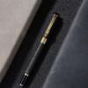 Kantoor Student Luxe Mat Zwart Gouden Draak Zakelijke Inktpen Vulpen Schrijfpunt Pen Inktpen