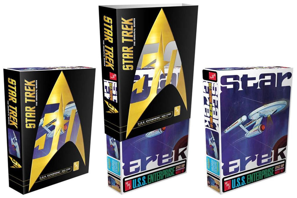 AMT Star Trek Enterprise Anniversary 1/650 NCC-1701 U.S.S. (50th Edition)