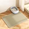 Extra Large Double-Layer Cat Litter Mat - Anti-Tracking, Anti-Splash, Sand Control for Pets