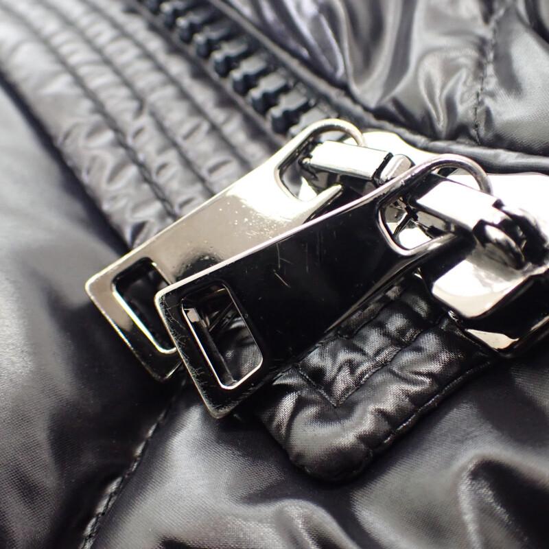 Moncler I20931C00038_C0065 Down Jacket Black Nylon Women