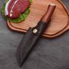 Handmade Forged Stainless Steel Camping Barbecue Outdoors Fishing Kitchen Meat Fruit Cutting Knife