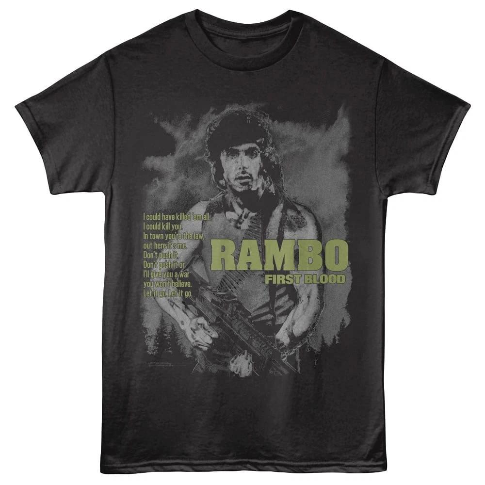 Rambo Let It Go Men s T Shirt S
