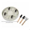 Planter Wheel Base with Wheels Water Catching Plant Stand Roller for