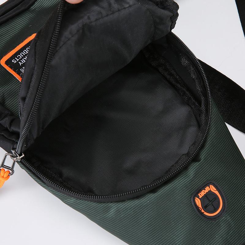 Unisex Oxford Crossbody Bag - Compact Chest Pack for Men (Lightweight & Waterproof - Perfect for Running Errands & Outings)