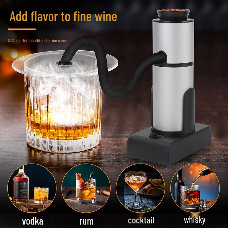 2-Speed Cross-Border Molecular Gastronomy Cocktail Smoker