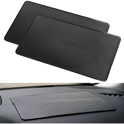 Pack of 2 Non-Slip Mat for Car Dashboard Non-Slip Pads Silicone Fixing Cushion Used for Car Decorations, Glasses, Mobile Phones