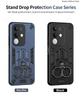 Dual Finger Ring Armor Cover for Vivo Y29 4G Case for Vivo T4X Rotate Metal Bracket Kickstand Holder Case Shockproof Capa