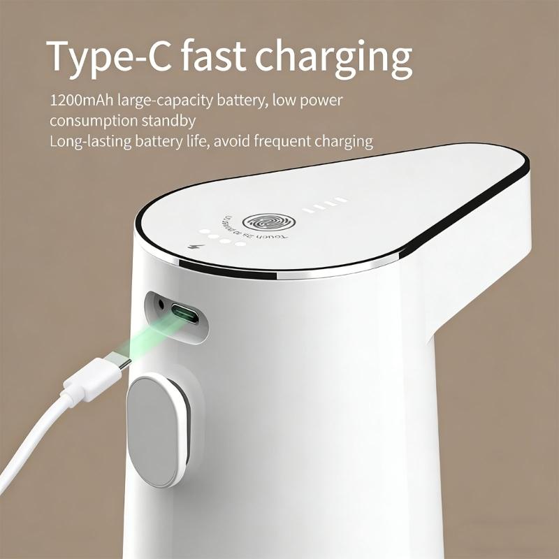 Automatic Soap Dispenser Featuring 4 Selectable Dispensing Selections And Rapid 0.25s motion Recognition For Bathroom Kitchen Office