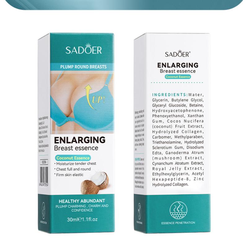 Beauty Milk Serum 30ml SADOER Coconut Extract Massage Chest Care