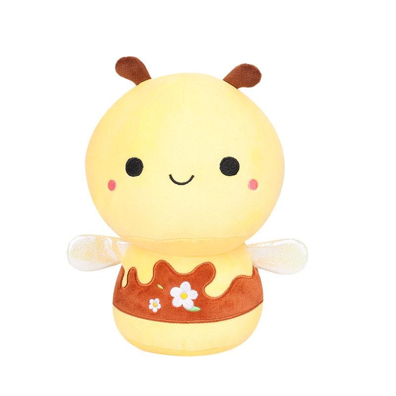 Adorable Mushroom Animal Plush Toy Cute Bee, Bat, Fox, Lamb Home Decor