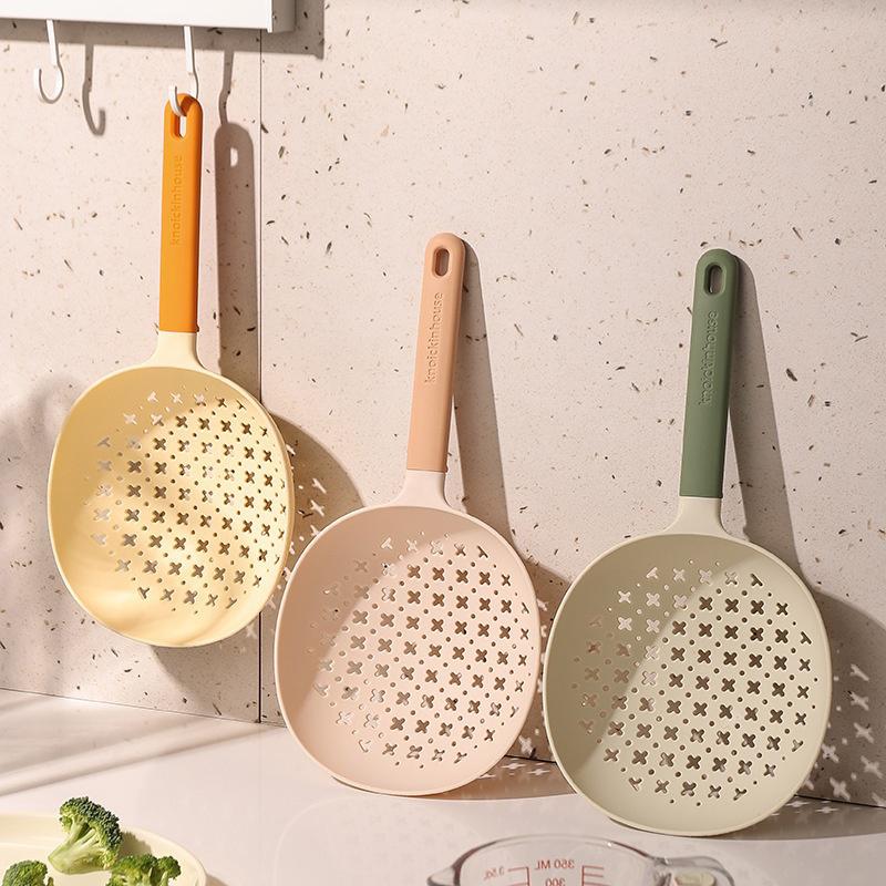 Noodle Colander Heat-Resistant Food Grade Hole Design Filter Residue Plastic Food Colander Vegetable Strainer Kitchen Accessorie